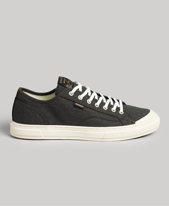 Superdry Vegan Canvas Low Top Trainers