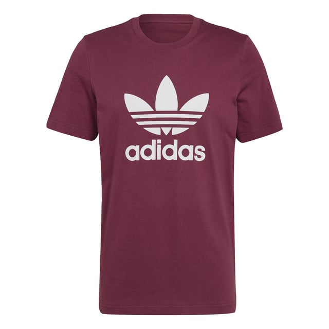 The Trefoil logo is steeped in sport and style history. But it's about more than that. It represents a fearless energy and a clan of creators striving to be their best at every step. Slip into the comfort of this adidas t-shirt and show it off. By buying cotton products from adidas, you're supporting more sustainable cotton farming.  - This model is 188 cm and wears a size M. Their chest measures 95 cm and the waist 81 cm. - Regular fit - Ribbed crewneck - 100% cotton single jersey - Better Cotton Initiative  Shipped by adidas