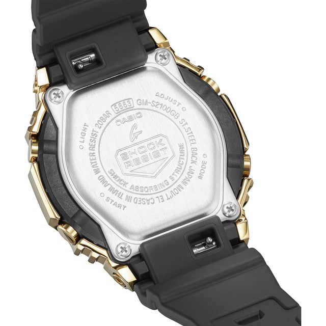 This Casio G-shock Analogue-Digital Watch for Women is the perfect timepiece to wear or to gift. It's Gold 36 mm Round case combined with the comfortable Black Plastic watch band will ensure you enjoy this stunning timepiece without any compromise. Operated by a high quality Quartz movement and water resistant to 20 bars, your watch will keep ticking.