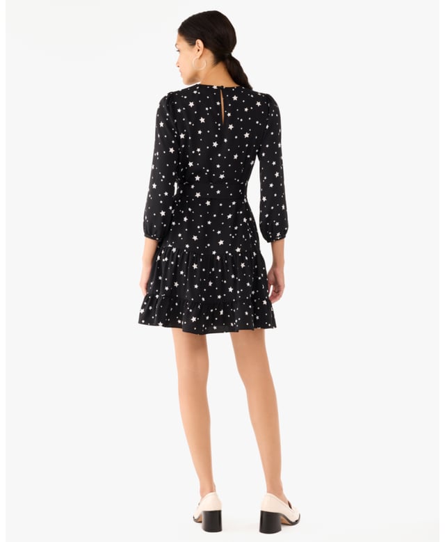 Star Toss Shift Dress