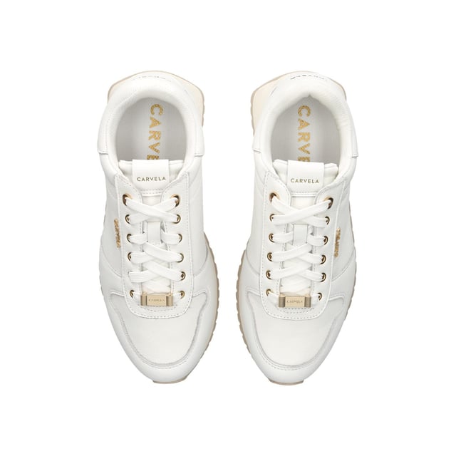 carvela white sneakers