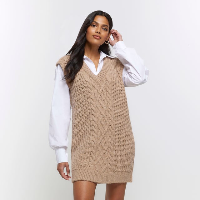 Dkny jumper dress womens discount