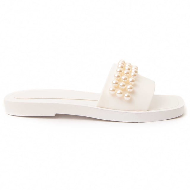 Dames casual sandaal. Comfortabele pasvorm. Gepolsterde binnenzool. Antislip zool. Versterkte stiksels. Gefabriceerd door andere merken voor ons merk.