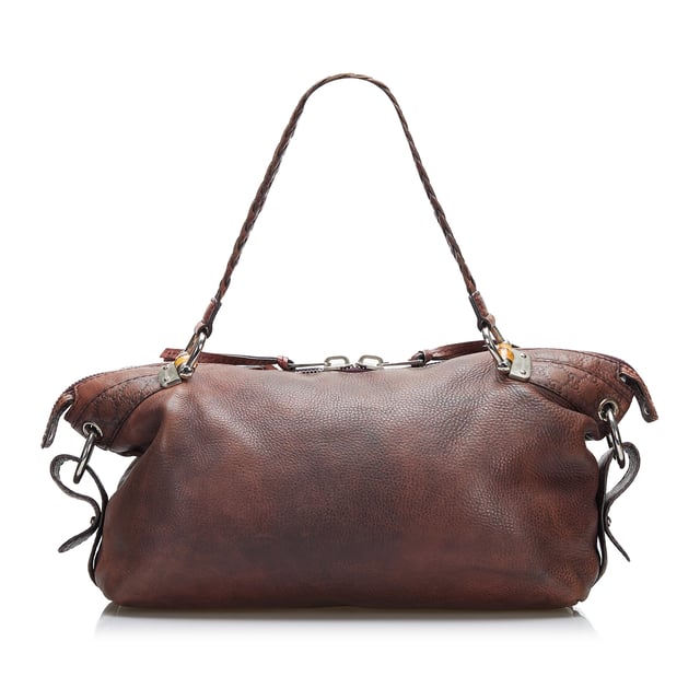 Gucci bamboo clearance bar tote