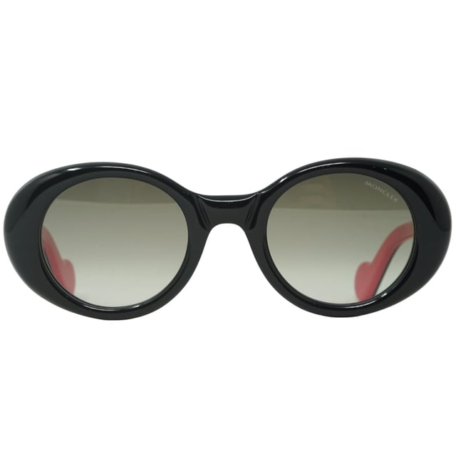 Moncler ML0101 01B Sunglasses. Lens Width = 48mm. Nose Bridge Width = 23mm. Arm Length = 145mm. Sunglasses, Sunglasses Case, Cleaning Cloth and Care Instructions all Included. 100% Protection Against UVA and UVB Sunlight and Conform to British Standard EN 1836:2005