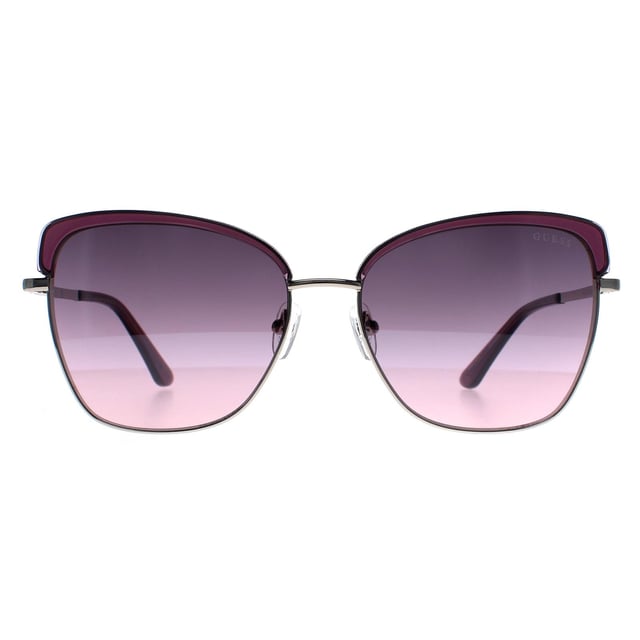 Guess Square Womens Violet Bordeaux Mirror GU7738