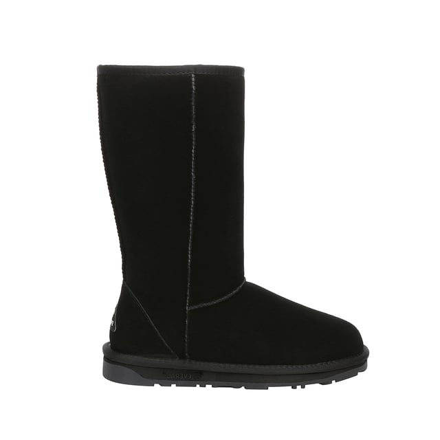 EVER AU Women Whistler Tall Classic Boots - Black Classic never goes wrong! The height provides extra warmth for those who take it down seriously. With the upper made from high-quality cow suede, they are sure to last for many seasons.
Specification:
Cow Suede Upper
Sheepskin Wool Lining
Sheepskin Wool Insole
EVA Sole
Technologies:
Water & Stain Resistance Upper
Slip Resistance Outsole