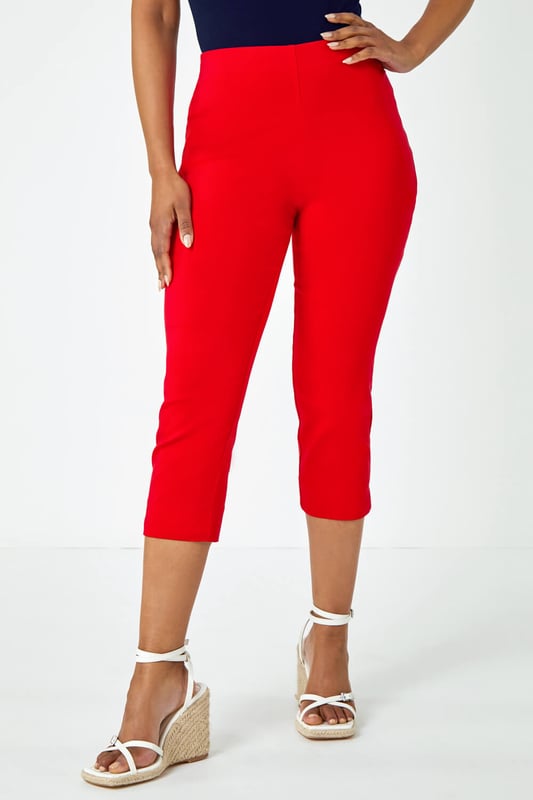 Roman new arrivals cropped trousers