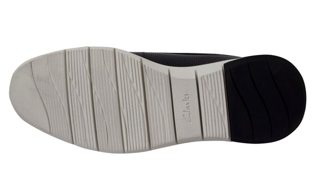 Clarks Helston Walk Mens Navy Shoes