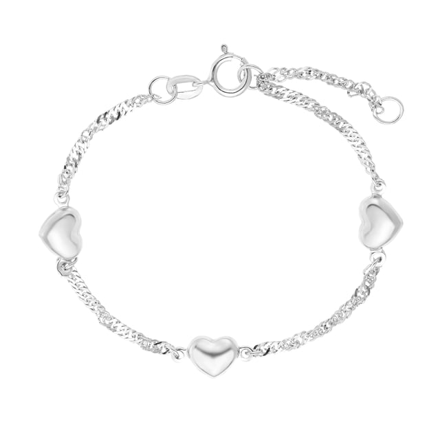 Amor Bracelet for girls 925 Sterling silver heart