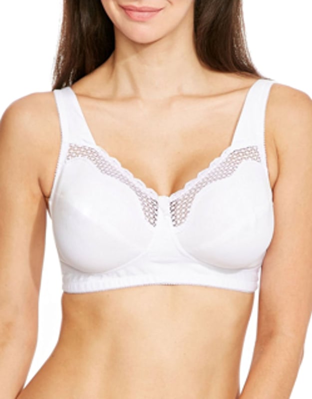 Cotton comfort is the best selling wire free bra from Bestform.  This bra is wire free and the cups are cotton lined.  This bra it is designed for ultimate comfort and optimum fit all day long.  No skin irritation due to high cotton content.