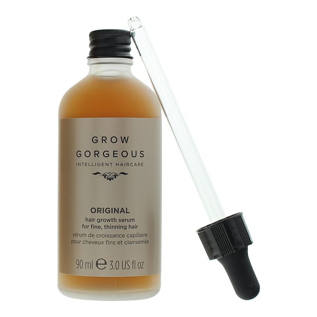 Grow Gorgeous Original hair treatment effectively stimulates and strengthens the growth of new hair,  and at the same time regulates existing hair loss. Provides hydration and nutrition to the hair to increases your hair density and strength and boosts the activity of the hair roots effectively stimulates the growth of new hair prevents premature hair loss