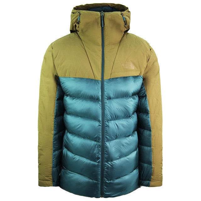 The North Face Pertex Warm Storm Hooded Blue Mens Down Jacket NF0A3KTD7GA