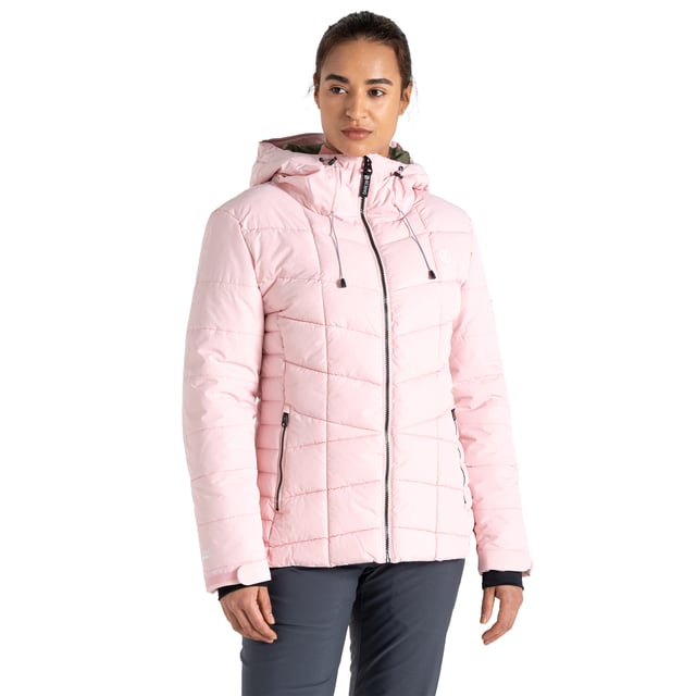 100% Recycled Polyester. Fabric: Stretch. Design: Logo, Quilted. Fabric Technology: Ared 15/30, Breathable, DWR Finish, Thermal, Waterproof. Cuff: Adjustable, Inner Stretch, Touch Fastening Tab. Chin Guard, Gel Grip, Goggle Stash With Lens Wipe, High Warmth, Inner Zip Guard, Scrim Back Panel, Snowskirt, Taped Seams. Neckline: Hooded, Standing Collar. Sleeve-Type: Long-Sleeved. Hood Features: Grown On Hood, Technical, Wired Peak. Pockets: Ski Pass Pocket, 2 Lower Pockets, Zip, 2 Internal Pockets, Stow Pocket, Mesh Lined. Fastening: Zip. Hem: Adjustable. Sustainability: Made from Recycled Materials. 6 UK: 30 in. 8 UK: 32 in. 10 UK: 34 in. 12 UK: 36 in. 14 UK: 38 in. 20 UK: 45 in. 18 UK: 43 in. 16 UK: 40 in.