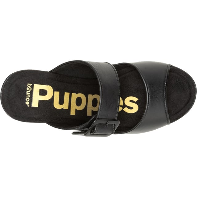 Stay comfy all day long in the Poppy Slide, with our Bounce footbed and soft microsuede lining you'll look great and stay comfy all summer long