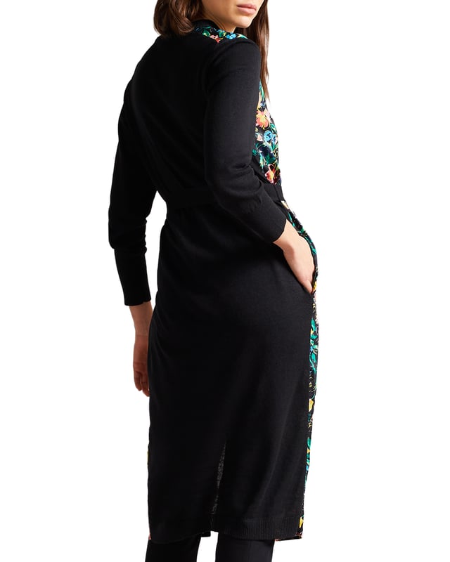 Ted Baker Chantri Woven Front Printed Cardigan main image 0