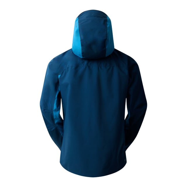 Fabric: Stretch. Design: Colour Block. Fabric Technology: AEP Kinematics, ARED 30/30, Breathable, Durable Water Repellent Finish, PFC Free, PFOA Free, PFOS Free, Water Repellent, Waterproof, Windproof. Cuff: Adjustable. Neckline: Hooded. Sleeve-Type: Long-Sleeved. Taped Seams. Hood Features: Grown On Hood, Technical, Toggle Adjuster, Wired Peak. Pockets: 1 Inner Pocket, 2 Side Pockets, 1 Chest Pocket, Zip. Fastening: Front Zip. Hem: Adjustable. S: 38 in. M: 40 in. L: 42 in. XL: 44 in. XXL: 48 in. 3XL: 51 in.
