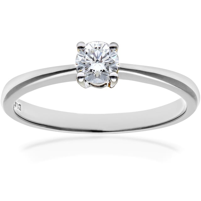 Oro amarillo de 9 quilates (375): 1,4 g; # Diamante: 0.25ct
