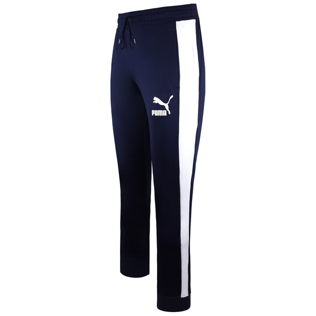 Puma track pants navy discount