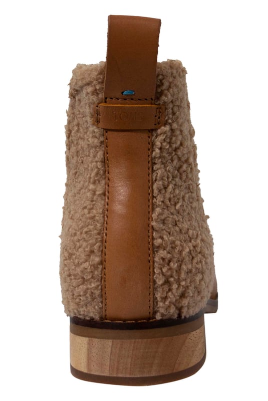 Toms Ella Brown Chelsea Boots Womens