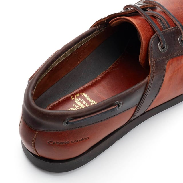 Base London Cabin Waxy Tan Shoes