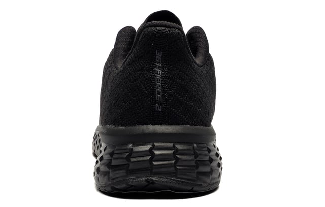 Unleash your potential with these Fierce 2 running shoes from 361
 These 361 Fierce 2 running shoes are expertly engineered to deliver optimal performance and comfort for every run. Crafted with a performance-knitted fabric upper, they provide excellent breathability while striking the perfect balance between stretch and support, allowing your foot to move naturally.
 The innovative QU!KSPRING+ midsole material ensures suportive cushioning and responsiveness, significantly enhancing your running experience. The MORPHIT lacing system offers secure midfoot support, creating a locked-in fit. Additionally, the pressure-free tongue eliminates stress on the top of your foot, further enhancing comfort.
 The cushioned foam insoles deliver long-lasting comfort and excellent moisture management, whilst the plush heel collar adds additional support. This combined with the flex groove design work together to enhance stability and mimic your foot's natural motion for a smooth heel top toe transition.
 
 - Textile / Performance Knitted Fabric enhances breathability
 - Anatomical pressure free tongue design
 - Perfect fit lace up closure
 - Eyelet design for optimal support 
 - QU!KSPRING+ cushioning 
 - Padded ankle collar and heel 
 - Flex groove design
 - Comfort cushioned foam insoles
 - Durable rubber outsole 
 - 361 branding