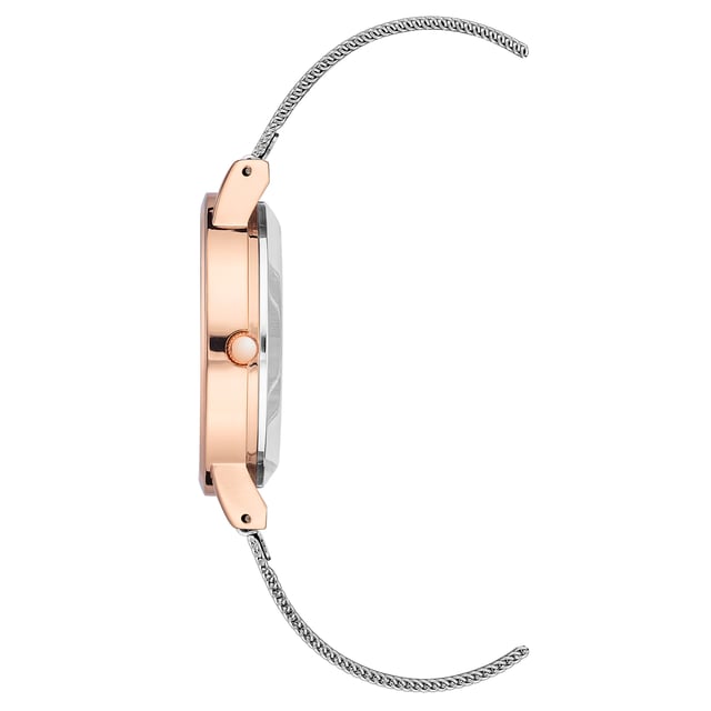 Juicy Couture Watch JC/1217WTRT
Genero: Mujer
Color principal: Oro rosa
mecanismo de relojeria: Cuarzo (bateria)
formato de la visualizacion: Analogico
La resistencia al agua: 0 ATM
Cierre del reloj: Braces
Funciona: No hay ninguna funcion extra
Color de la caja: Oro rosa
material de la caja: Metal
ancho de la caja: 36
longitud de la caja: 36
reloj de ajuste: Rhinestone
Color del brazalete: Plata
material del brazalete: Acero inoxidable
el ancho de la cara: 18
circunferencia de la muneca: 24
entrega: Caja de relojes
Estilo: Moda
Altura de la carcasa: 9
Vidrio: Vidrio mineral
color de la esfera: Plata
Reserva de energia: No automatico
Bezel: Ninguno