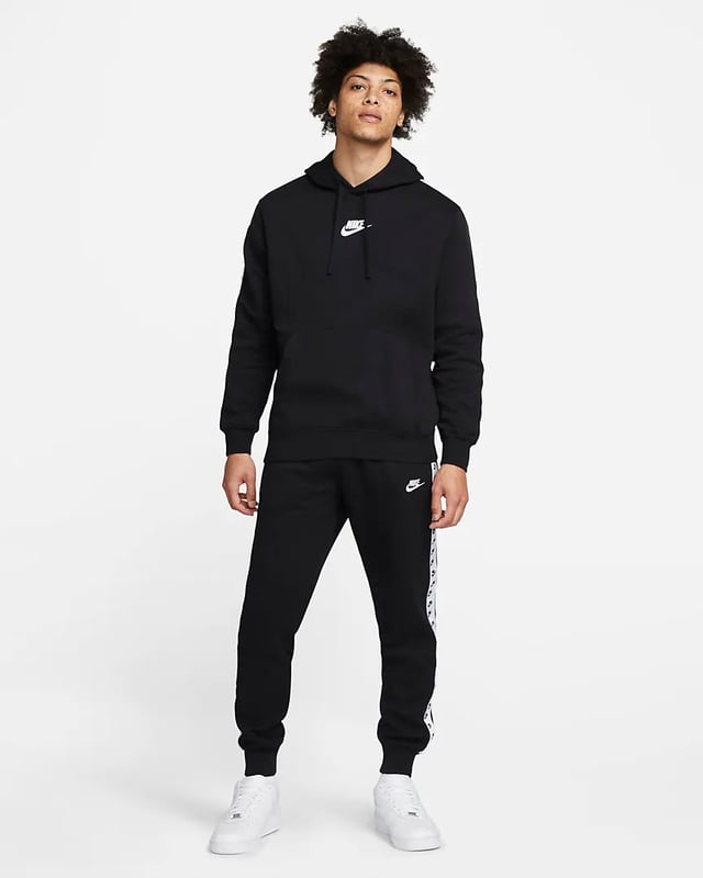 Nike hooded fleece tracksuit best sale