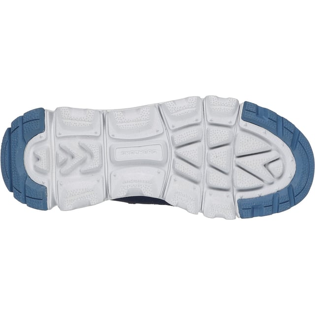 Rijd de trails in moeiteloos comfort met Slip-ins van Skechers: Summits AT. Deze wandelschoen met vetersluiting is ontworpen met ons exclusieve hielkussen en heeft een bovenwerk van synthetisch duraleather en mesh met een dempende Skechers Air-Cooled Memory Foam binnenzool.