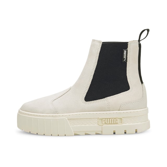 PUMA Womens Mayze Suede Chelsea Boots