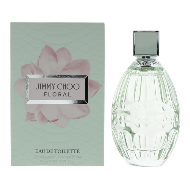 Floral by Jimmy Choo is a floral fruity fragrance for women. Top notes: nectarine, tangerine and bergamot. Middle notes: magnolia, apricot blossom and sweet pea. Base notes: musk, ambroxan and woody notes. Floral was launched in 2019.