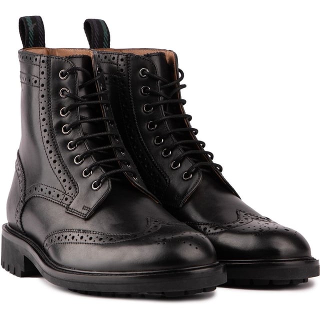 Ted baker black brogue boots shop
