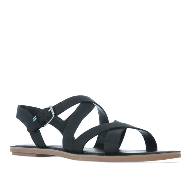 Women s Toms Sicily Sandals in Black