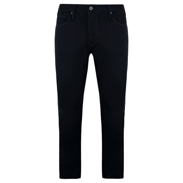 Emporio Armani J06 Slim Fit Men's Black Jeans – a harmonious blend of modern style and impeccable tailoring, meticulously crafted to provide a sleek and versatile addition to your wardrobe. These jeans are designed to elevate your fashion game with a touch of sophistication and contemporary flair.

Key Features:

 Tailored Slim Fit:  The J06 Slim Fit Jeans offer a tailored and modern silhouette that flatters your body's natural lines. The slim fit is designed to provide a sleek and streamlined appearance, making these jeans a versatile choice for various occasions.

 Premium Black Denim:  Crafted from high-quality black denim, these jeans exude an air of sophistication and elegance. The deep black hue not only enhances the jeans' versatility but also adds a touch of refinement to your outfit.

 Modern Design Elements:  Emporio Armani's modern aesthetic is reflected in the design of these jeans. Thoughtful detailing, such as precise stitching and sleek lines, contributes to the overall contemporary look of the jeans.

 Classic Five-Pocket Styling:  The five-pocket styling provides both functionality and a timeless denim appeal. These jeans offer ample storage space for your essentials while adhering to a classic design that never goes out of style.

 Versatile Black Wash:  The versatile black wash of these jeans allows for easy pairing with various tops, shoes, and accessories. Whether you're dressing up or keeping it casual, these jeans effortlessly adapt to your style.

 Discreet Branding:  Emporio Armani's subtle logo detailing adds a touch of luxury without overpowering the design. The discreet branding elements contribute to the overall sleek and sophisticated appearance of the jeans.

 Premium Craftsmanship:  Emporio Armani's commitment to quality craftsmanship is evident in every aspect of these jeans – from the fabric to the stitchin