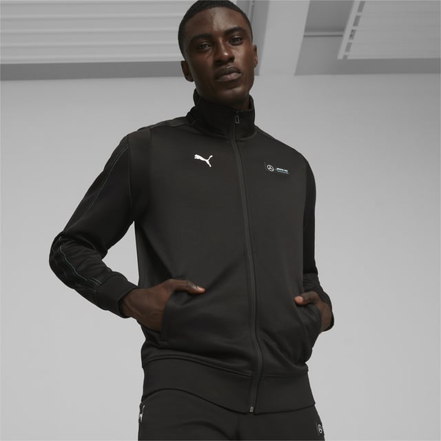 PUMA Mens Mercedes AMG PETRONAS MT7 Motorsport Track Jacket