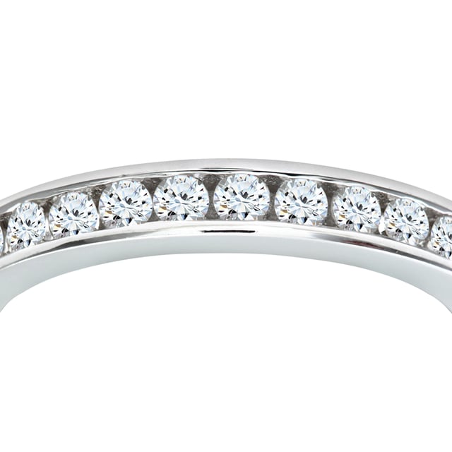 9K (375) White Gold: 1.1gr; # Diamond: 1ct