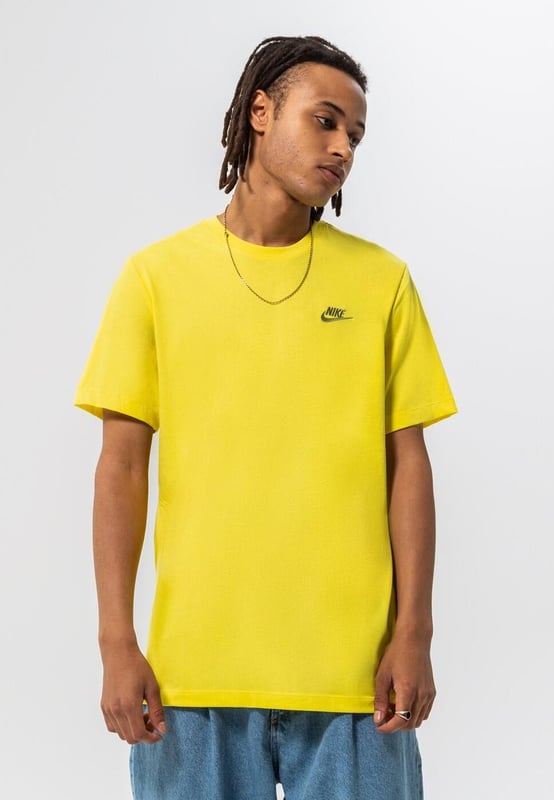 Yellow nike crewneck on sale