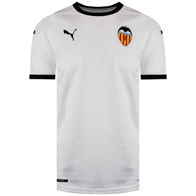 Camiseta de fútbol Puma Valencia CF Home Blanco Réplica para hombre 757470 01