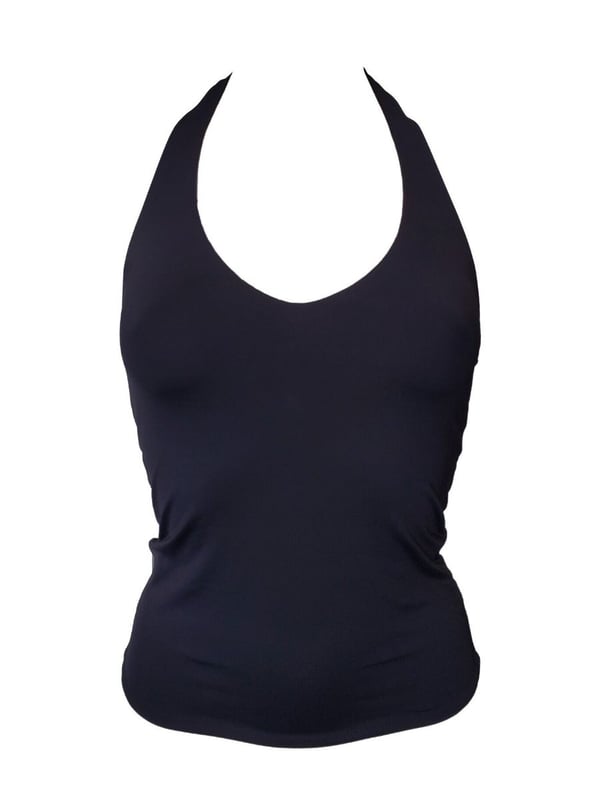 Moontide Reversible Solids Halter Tankini Top. This product is recommended as cold wash only. Please note that the product may appear lighter/darker than the image, due to lighting during the photoshoot. ** Please IGNORE the product labels, these are for display only. The sizes can be found on the dropdown menu or the item specifics.**