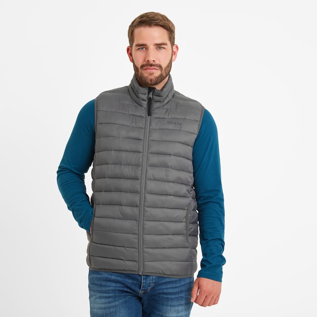 Gibson Mens Gilet Steel