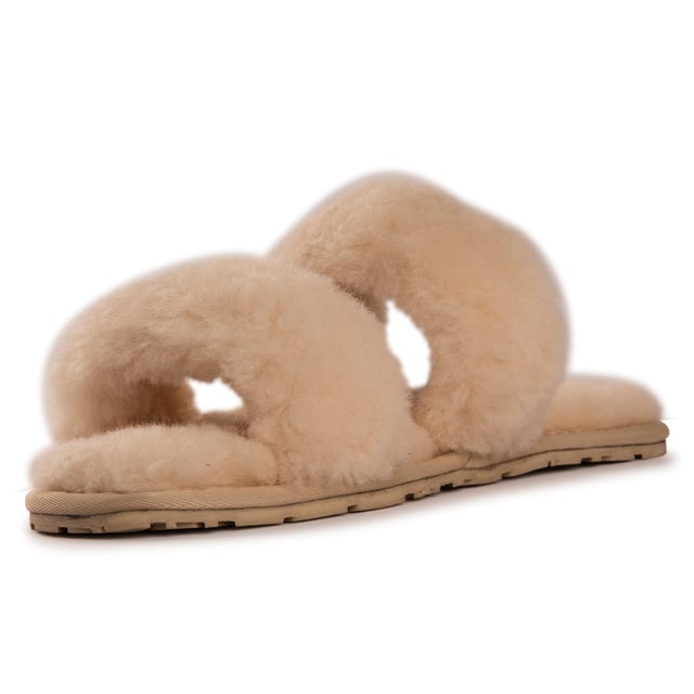 Aus Wooli Australia Women's Sheepskin Wool Ballart Sandals Easy to slide on fashion footwear
Soft premium genuine Australian Sheepskin wool upper
Full premium sheepskin insole
Twin strap style to be used in any weather
Soft Rubber outsole – highly durable and lightweight
The perfect accessory
100% brand new and high quality, comes in a branded box, suitable for gifting