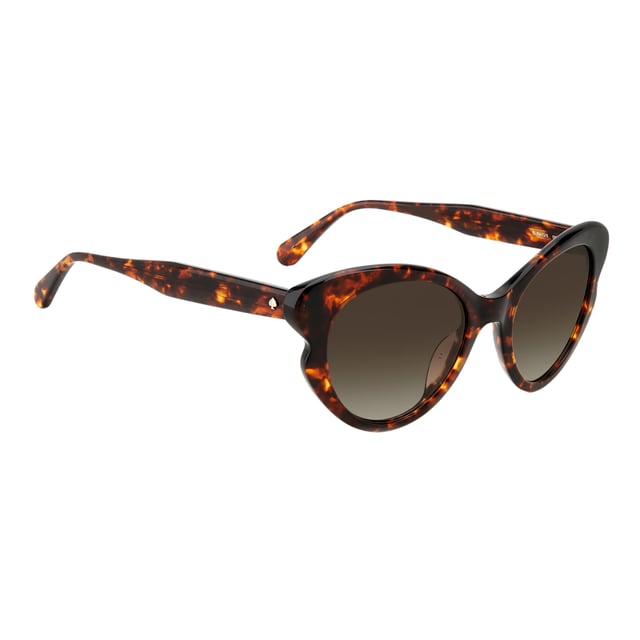 KATE SPADE ELINAGS086F3H woman's sunglass• material: acetate• color: brown• size: 53/17/140 mm (lens width / bridge width / temple length)  100% UV PROTECTION