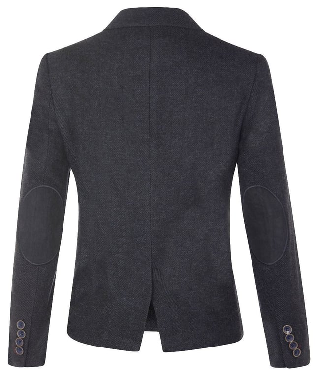 A sophisticated throwback to a timeless classic, this retro women's tweed blazer jacket is a perfect addition to any wardrobe. Made from premium wool with a herringbone design and contrast elbow patches with contrasting stitching, this blazer will offer a touch of refinement to any outfit. Crafted using a half canvas construction that moulds to your body shape the more you wear it, with flap pockets and buttoned cuffs, this jacket will be something that you will look your best in year after year. Perfect for sophisticated casual, formal events and themed occasions, there are no better tweed jackets for your wardrobe.A sophisticated throwback to a timeless classic, this retro women's tweed blazer jacket is a perfect addition to any wardrobe. Made from premium wool with a herringbone design and contrast elbow patches with contrasting stitching, this blazer will offer a touch of refinement to any outfit. Crafted using a half canvas construction that moulds to your body shape the more you wear it, with flap pockets and buttoned cuffs, this jacket will be something that you will look your best in year after year. Perfect for sophisticated casual, formal events and themed occasions, there are no better tweed jackets for your wardrobe.