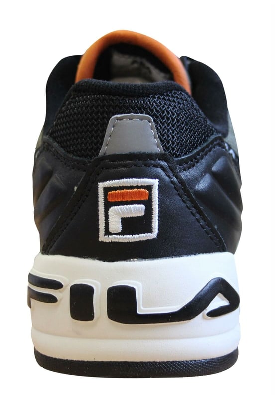 Fila DSTR97 Negro de cuero de oliva Negra encaje de encaje para hombre Trainers 1010570 12Q