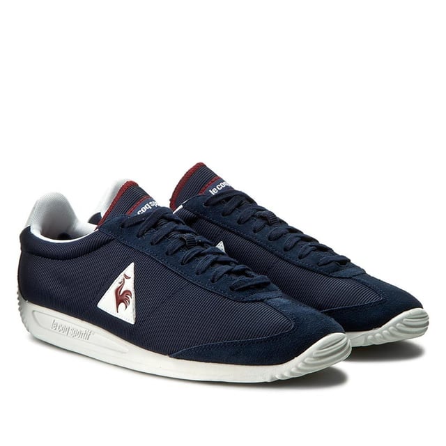 Le Coq Sportif Quartz Lace-Up Blauw Synthetisch Heren Trainers 1710032