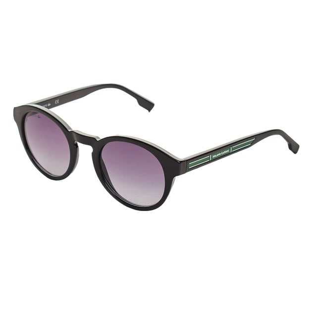 Men's sunglasses, with acetate frame.
 Roland Garros Edition.
 Circular shaped frame.
 Acetate temples.
 100% UV protection.
 Anti-reflective crystals.
 Includes certificates of authenticity and warranty.
 Measures: Lens height: 46 mm. Lens width: 50 mm. Bridge: 23 mm. Temples: 145 mm.
 Composition: Acetate
 Care:
Cleaning and maintenance:
 - Clean the glass with soap and water (neutral).
 - Do not use dirty or abrasive cloths, which may alter the characteristics of the filters.
 - Use only original accessories and spare parts.