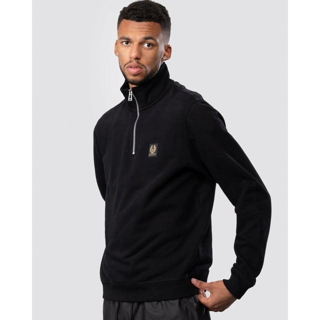 A simple grey sweatshirt to help upgrade your downtime dressing. Soft cotton jersey and the zipped collar ensure comfort wear after wear.
Cotton fleeceLong-sleeved sweatshirt with zipped stand collarRibbed collar and cuffsZip neck closurePhoenix logo patch on the chest100% loopback cotton
103001