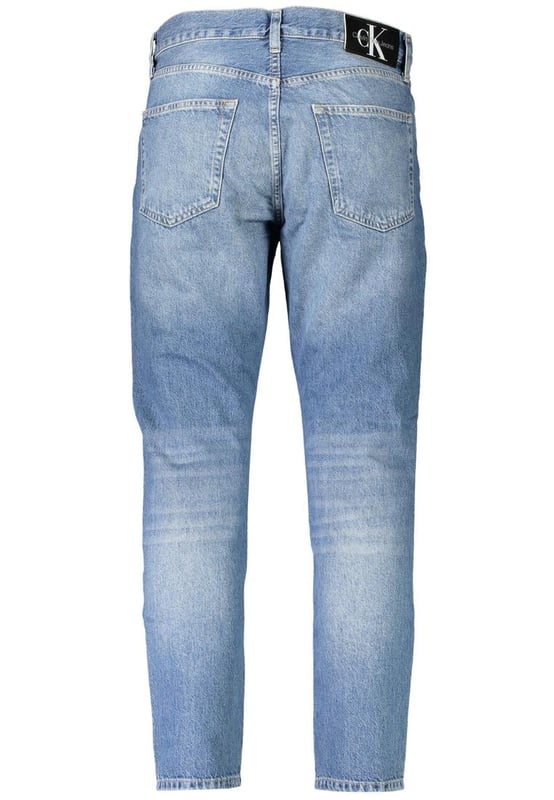 Blue Cotton Jeans & Pant
  5-pocket style
  Washed effect
  Zip and button fastening
  Logo detail
  Made from Quality cotton
  Versatile and comfortable
  Suitable for casual or smart-casual occasions
Material: 100% Cotton