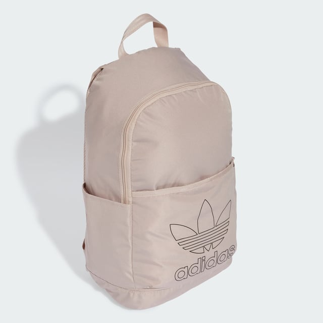 Loaded for your daily adventures, this adidas backpack moves easily through your day. Stash your laptop, water bottle and whatever else you need in the roomy main compartment, while smaller items find their place in the front zip pocket and side slip-ins. Adjust the padded straps for custom comfort and you'll breeze through your routine with this versatile everyday essential.This product is made with at least 50% recycled materials. By reusing materials that have already been created, adidas help to reduce waste and our reliance on finite resources and reduce the footprint of the products adidas make.  - Dimensions: 15 cm x 27 cm x 43 cm - Volume: 20.25 L - 100% polyester (recycled) - Zip main compartment - Front zip pocket - Side slip-in pockets - Inner slip-in pocket - Padded adjustable shoulder straps  Shipped by adidas