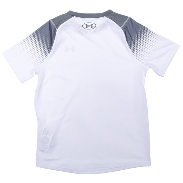 Boy's Under Armour Junior MK1 Dash T-Shirt in White